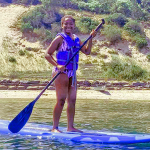 On the water