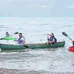 Canoeing on the Sound