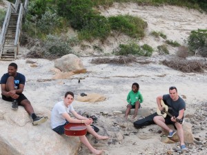 Songs on beach