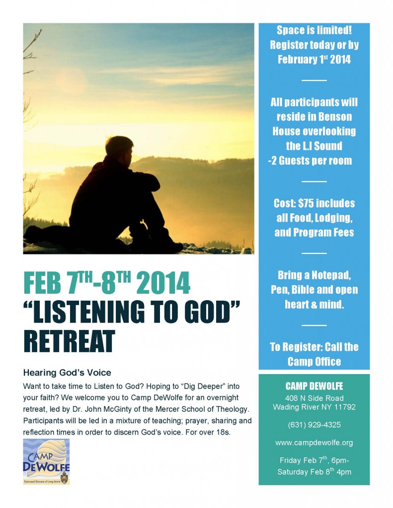 Listening to God Retreat