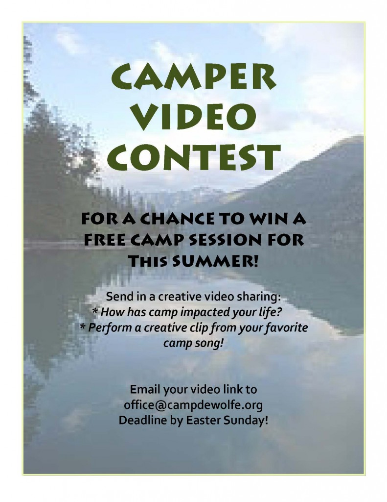 Summer Camp Video Contest